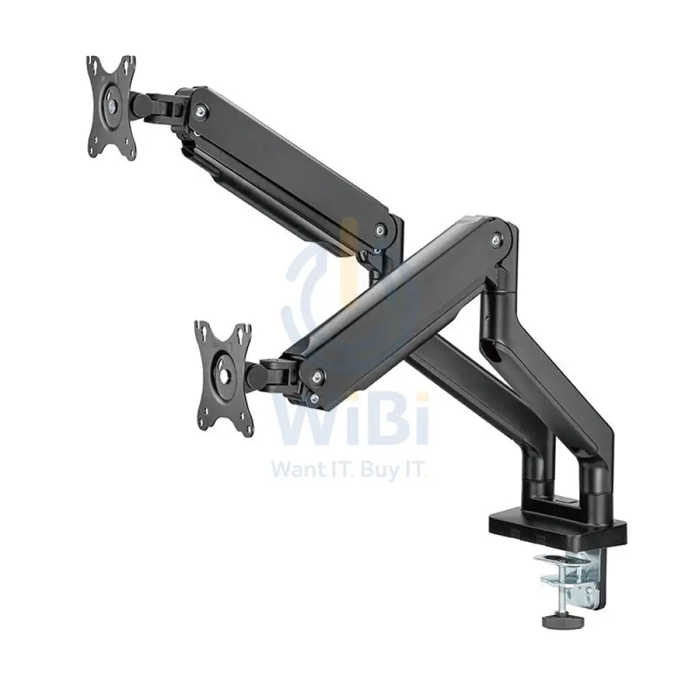 Twisted Minds Dual Monitor Mechanical Spring Monitor Arm - Black (Fit Screen Size 17’’ - 35’’) Accessories > Other