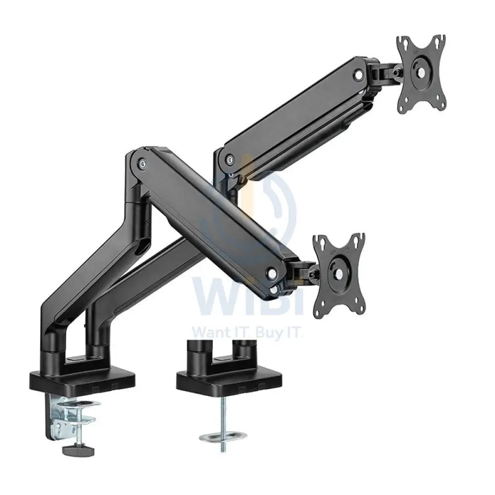 Twisted Minds Dual Monitor Mechanical Spring Monitor Arm - Black (Fit Screen Size 17’’ - 35’’) Accessories > Other