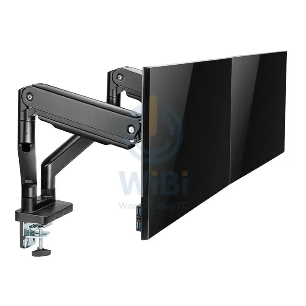Twisted Minds Dual Monitor Mechanical Spring Monitor Arm - Black (Fit Screen Size 17’’ - 35’’) Accessories > Other
