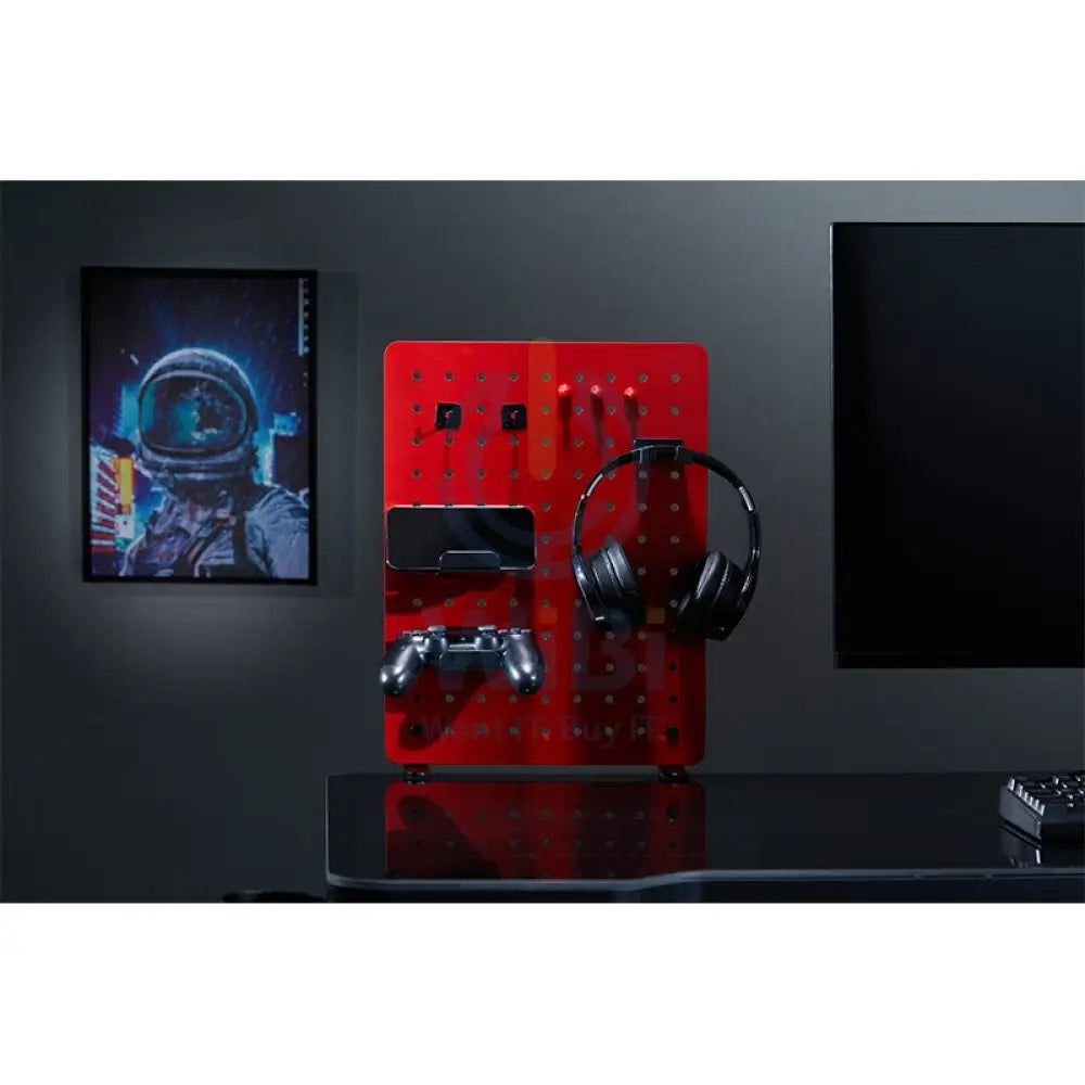 Twisted Minds Gaming Clamp Mount Pegboard - Matte Red Accessories > Other Accessories > Gaming Zone > Offer Zone
