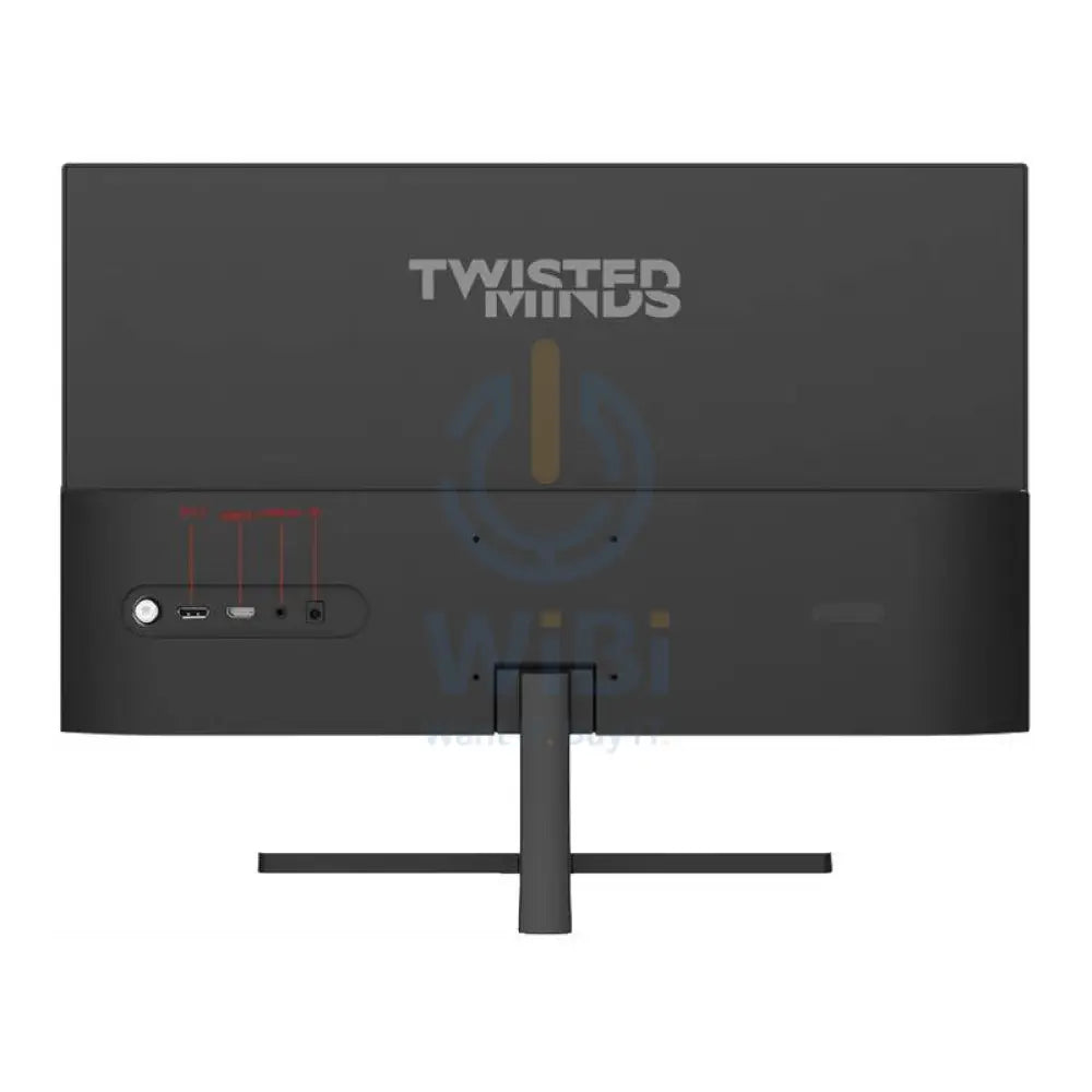 Twisted Minds Gaming Monitor - 27’’ FHD / IPS / 180Hz / 0.5ms / HDMI / Display Port / Audio Out / Black - Monitor