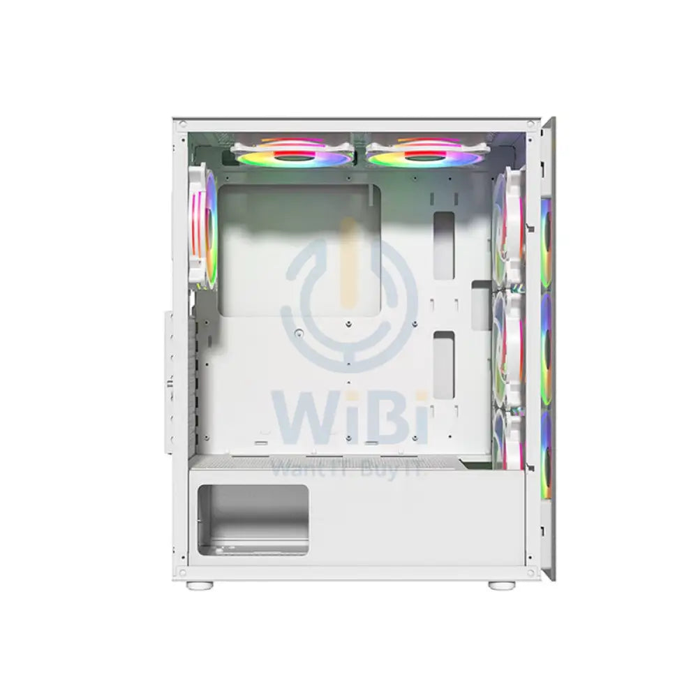 Twisted Minds Manic Shooter-03 Mid Tower ARGB Fan Gaming Case - 4 x 120mm / White Accessories > Other Accessories >