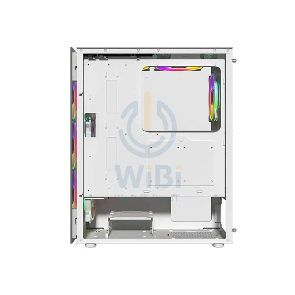 Twisted Minds Manic Shooter-03 Mid Tower ARGB Fan Gaming Case - 4 x 120mm / White Accessories > Other Accessories >