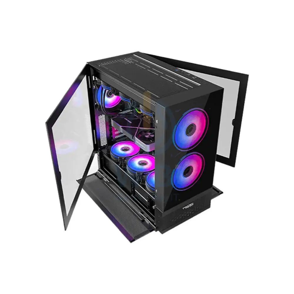 Twisted Minds Minimalist-04 Mid Tower ARGB Fan Gaming Case - 4 x 120mm / Black Accessories > Other Accessories > Gaming