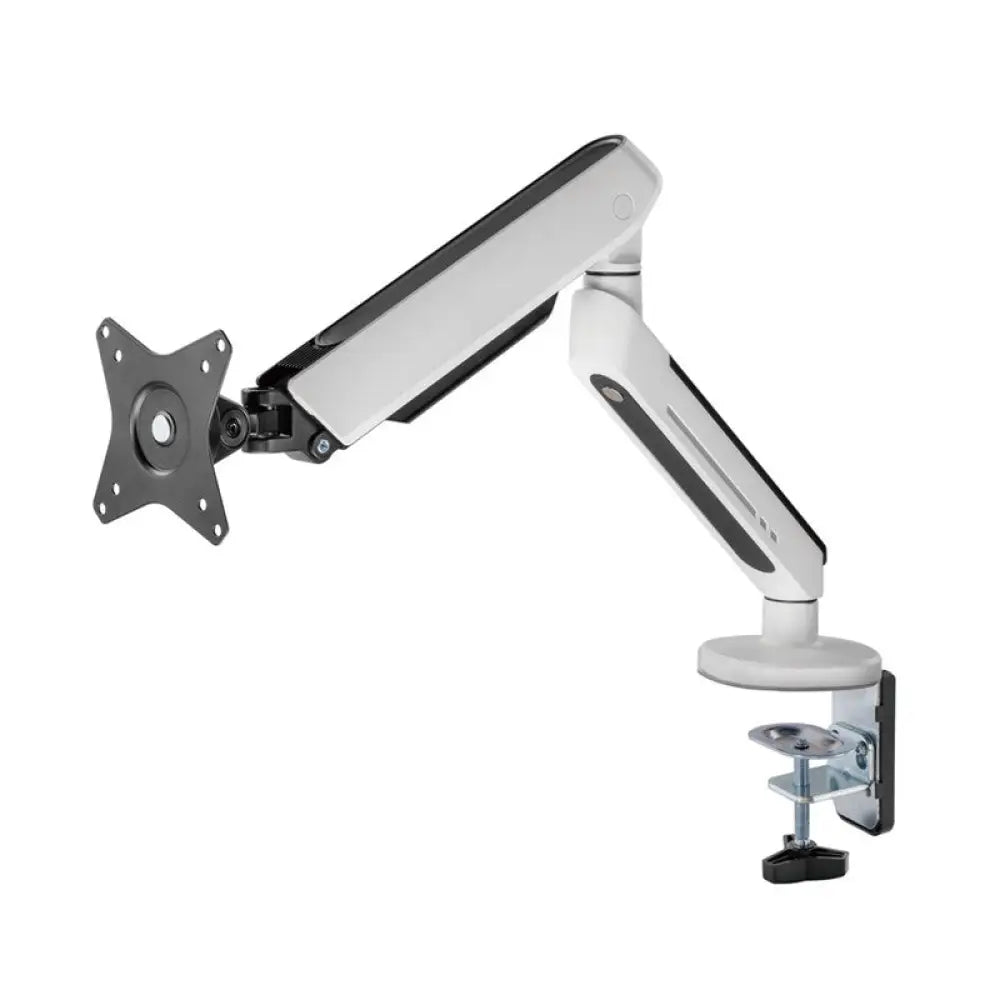 Twisted Minds Single Monitor Arm RGB Lighting Stand - 17’’-32’’ Inch / 477mm / RGB / White Accessories > Other