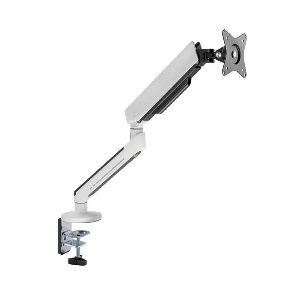 Twisted Minds Single Monitor Arm RGB Lighting Stand - 17’’-32’’ Inch / 477mm / RGB / White Accessories > Other