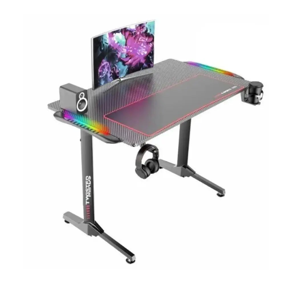 Twisted Minds T Shaped Gaming Desk Stand - RGB / Black Accessories > Other Accessories > Gaming Zone