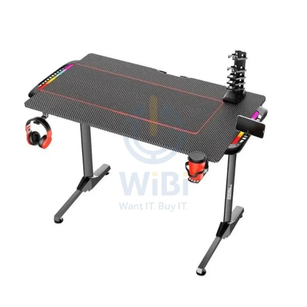 Twisted Minds T Shaped Gaming Desk Stand - RGB / Black Accessories > Other Accessories > Gaming Zone