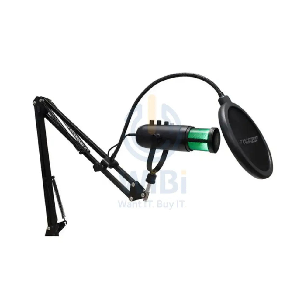 Twisted Minds USB Microphone with Stand and Arm - Black Accessories > Audio > Microphone