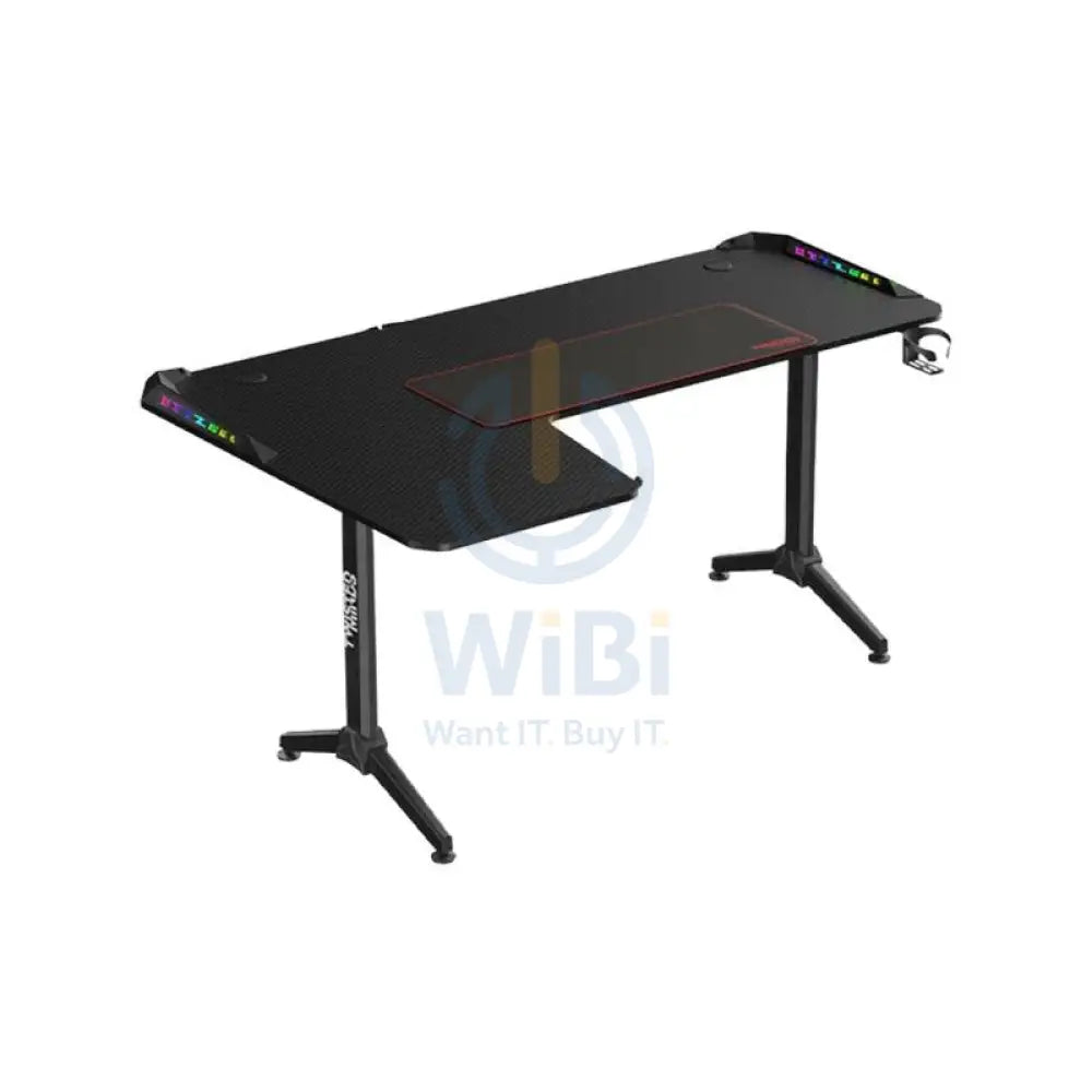 Twisted Minds WARRIOR L-Shaped RGB Gaming Desk - Left / Black Accessories > Other Accessories > Gaming Zone