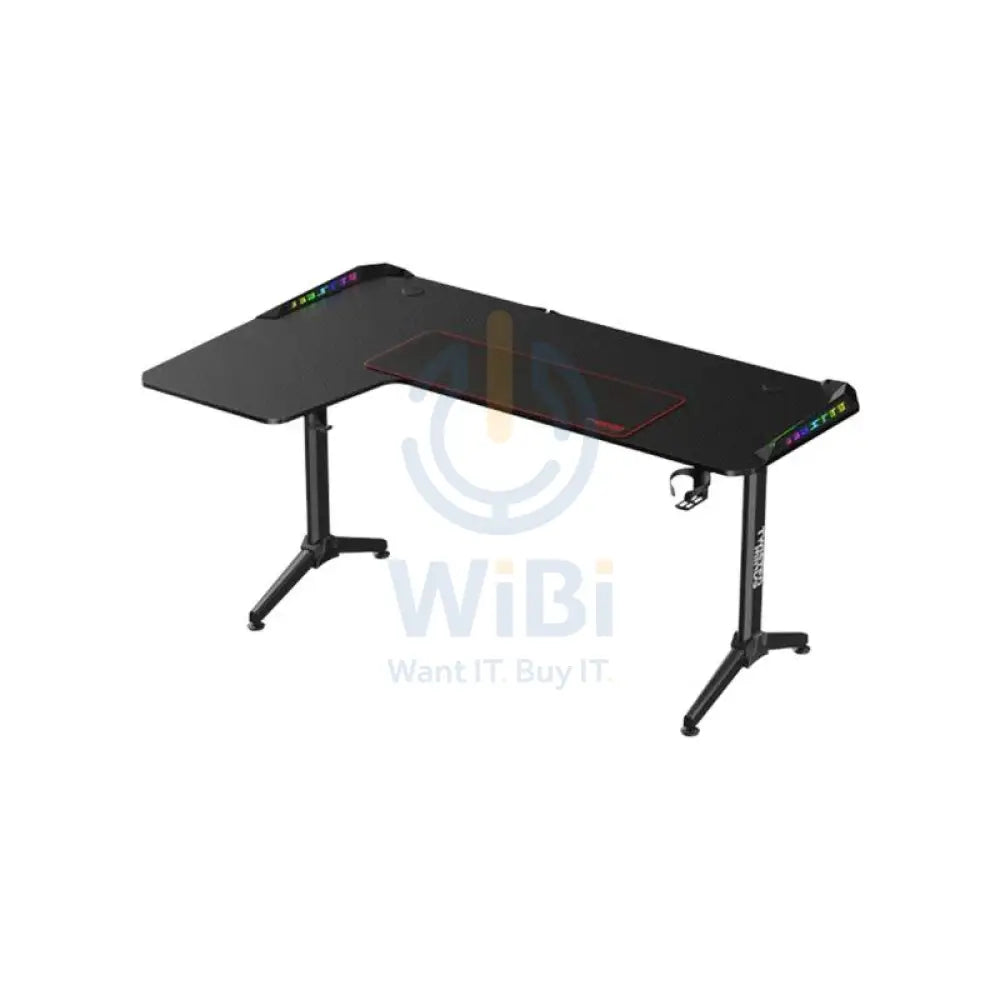 Twisted Minds WARRIOR L-Shaped RGB Gaming Desk - Left / Black Accessories > Other Accessories > Gaming Zone