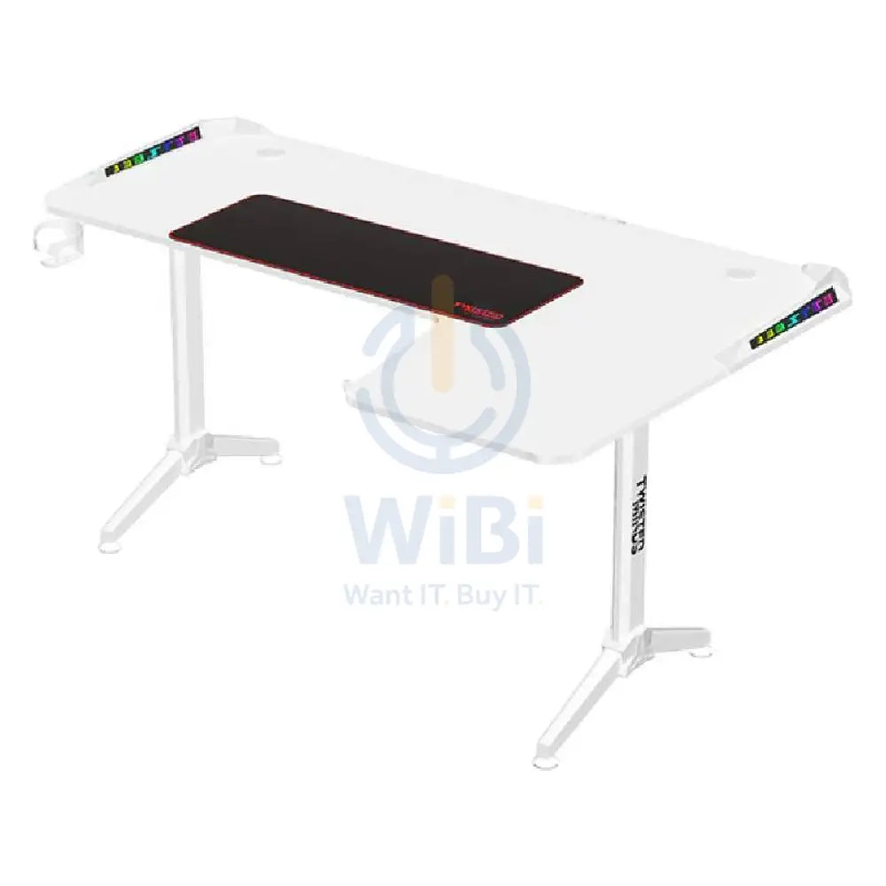 Twisted Minds WARRIOR L-Shaped RGB Gaming Desk - Right / White Accessories > Other Accessories > Gaming Zone