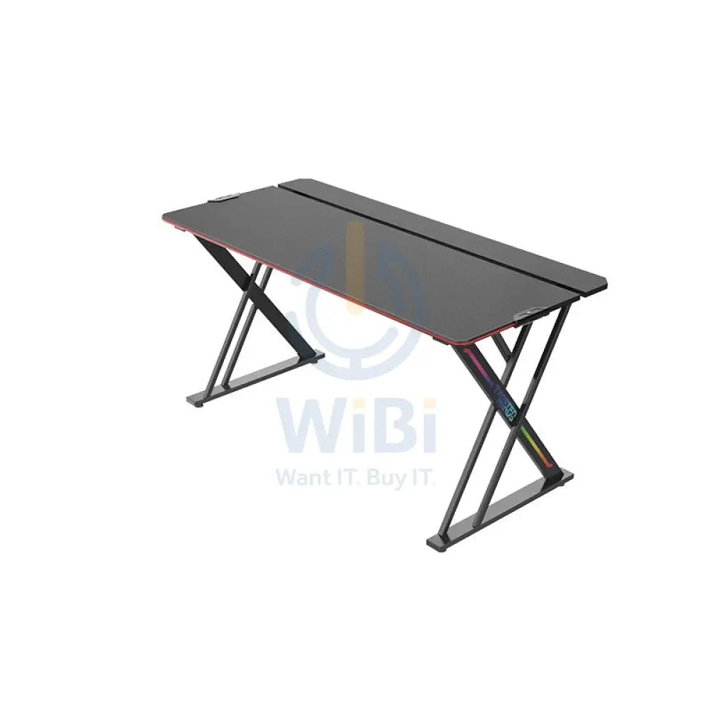 Twisted Minds X-Shaped RGB Gaming Desk - Black Accessories > Other Accessories > Gaming Zone