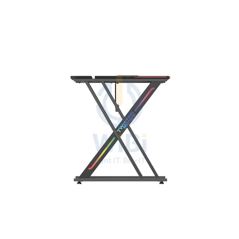 Twisted Minds X-Shaped RGB Gaming Desk - Black Accessories > Other Accessories > Gaming Zone