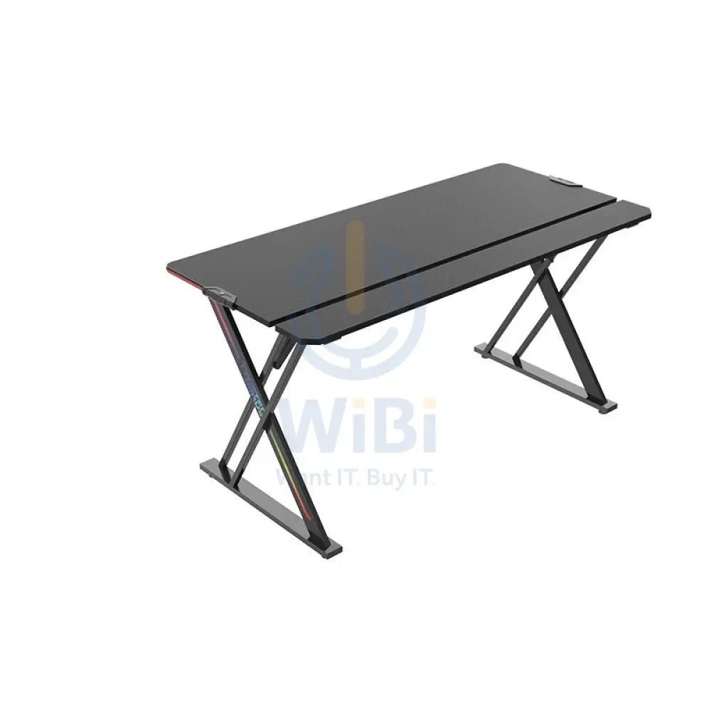 Twisted Minds X-Shaped RGB Gaming Desk - Black Accessories > Other Accessories > Gaming Zone