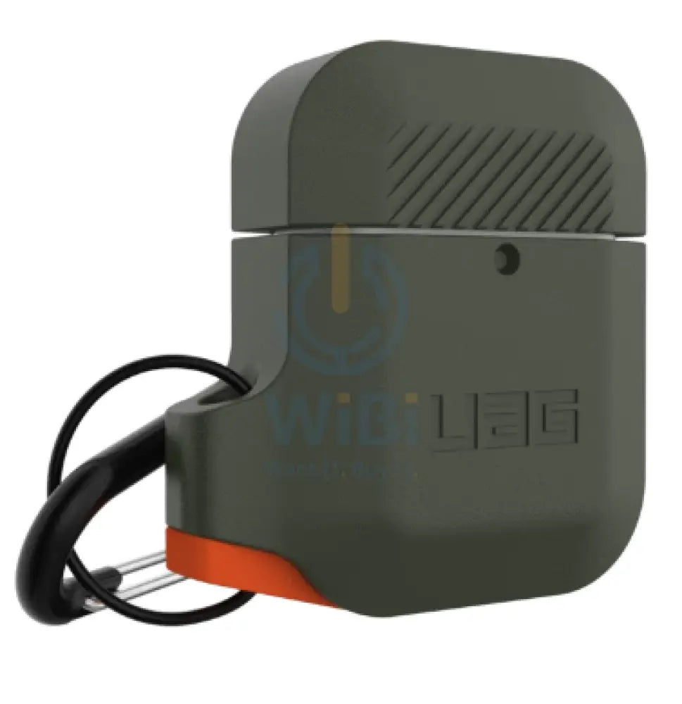 UAG Apple Airpods 1&2 Silicone Case - Olive Drab/Orange Accessories > Mobiles & Tablets > Mobiles > Offer Zone