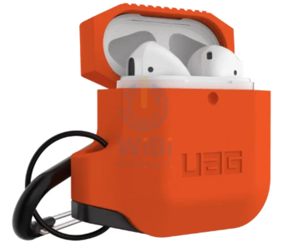 UAG Apple Airpods 1&2 Silicone Case - Orange/Grey Accessories > Mobiles & Tablets > Mobiles