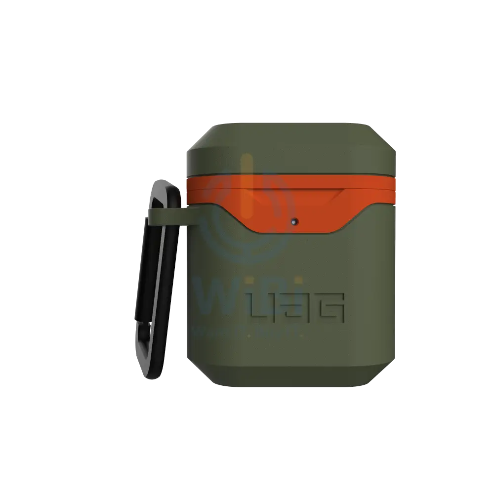 UAG Apple Airpods Gen 1 & 2 Hard Case V2 - Olive/Orange Accessories > Mobiles & Tablets > Mobiles > Offer Zone