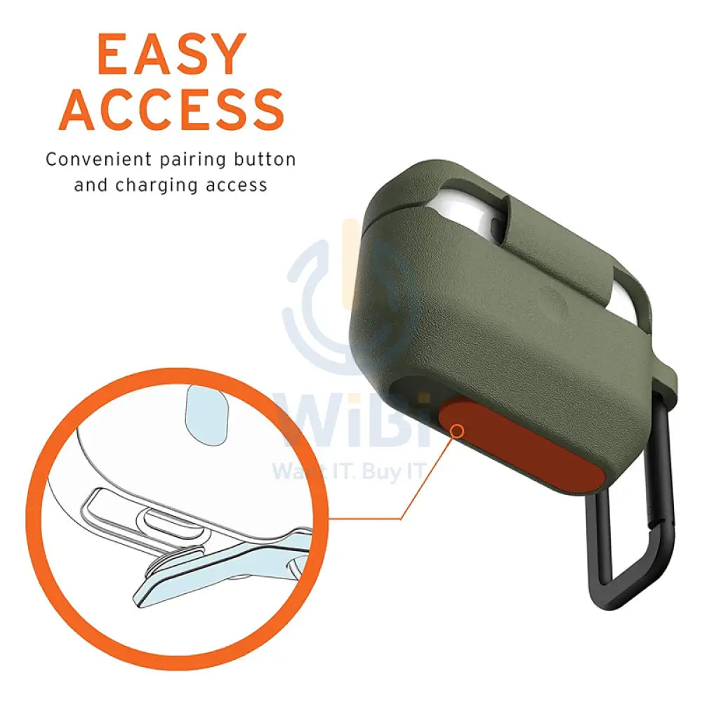 UAG Apple AirPods Pro Silicone Case v2 - Olive Accessories > Mobiles & Tablets > Offer Zone