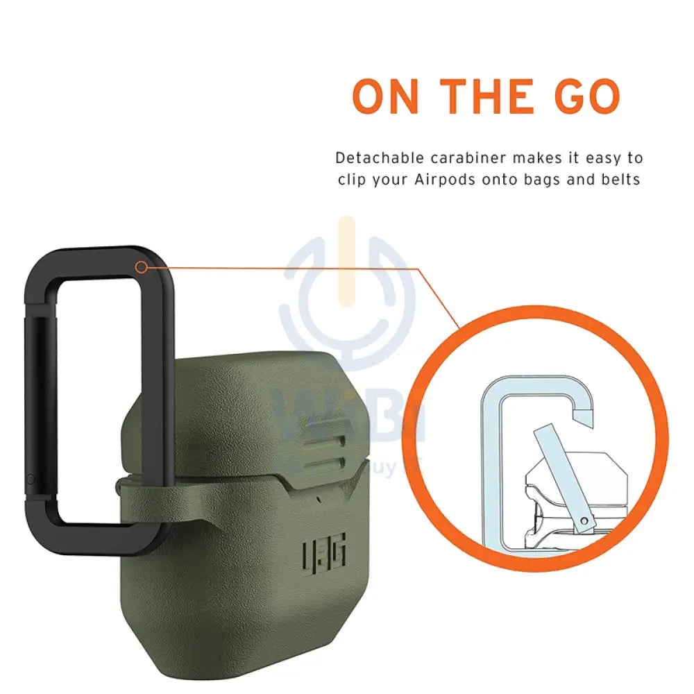 UAG Apple AirPods Pro Silicone Case v2 - Olive Accessories > Mobiles & Tablets > Offer Zone