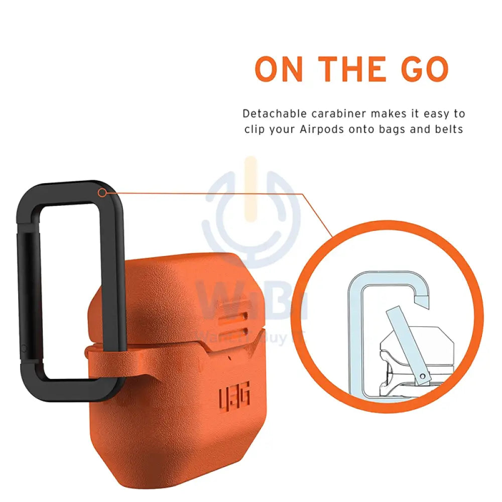 UAG Apple AirPods Pro Silicone Case v2 - Orange Accessories > Mobiles & Tablets > Offer Zone