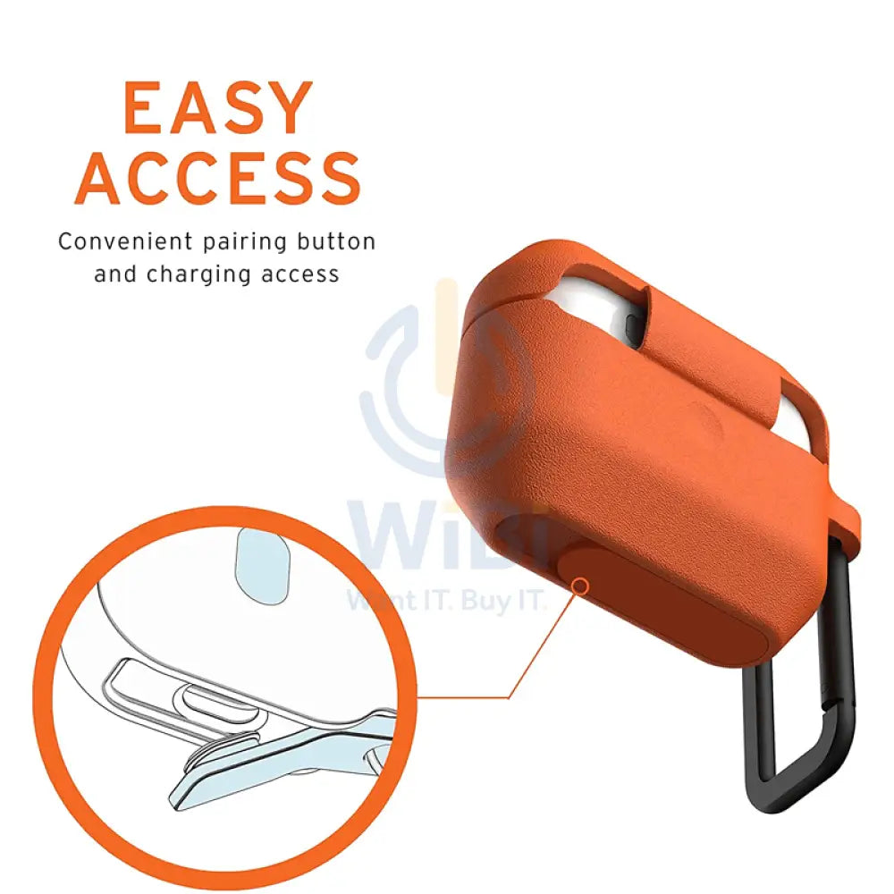 UAG Apple AirPods Pro Silicone Case v2 - Orange Accessories > Mobiles & Tablets > Offer Zone
