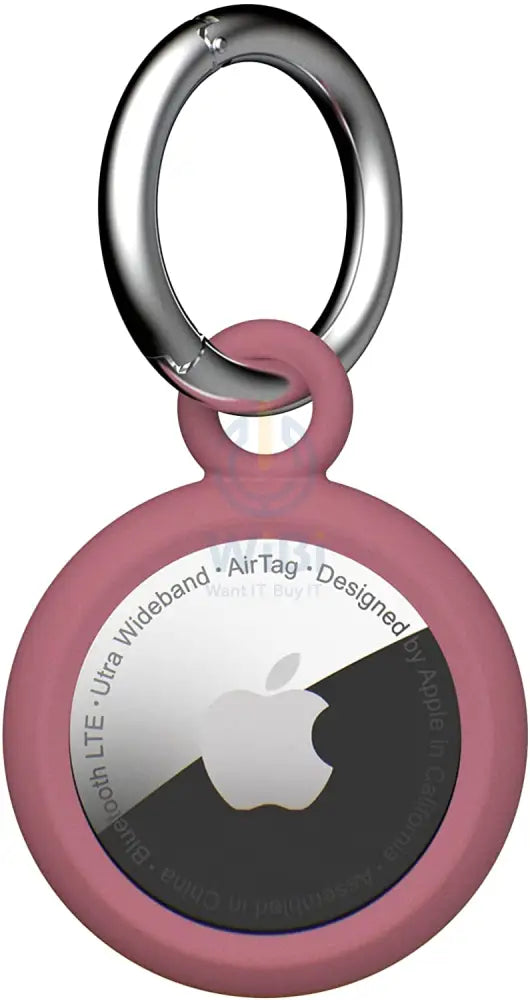 UAG Apple AirTags Dot Keychain Case - Dusty Rose Accessories > Mobiles & Tablets