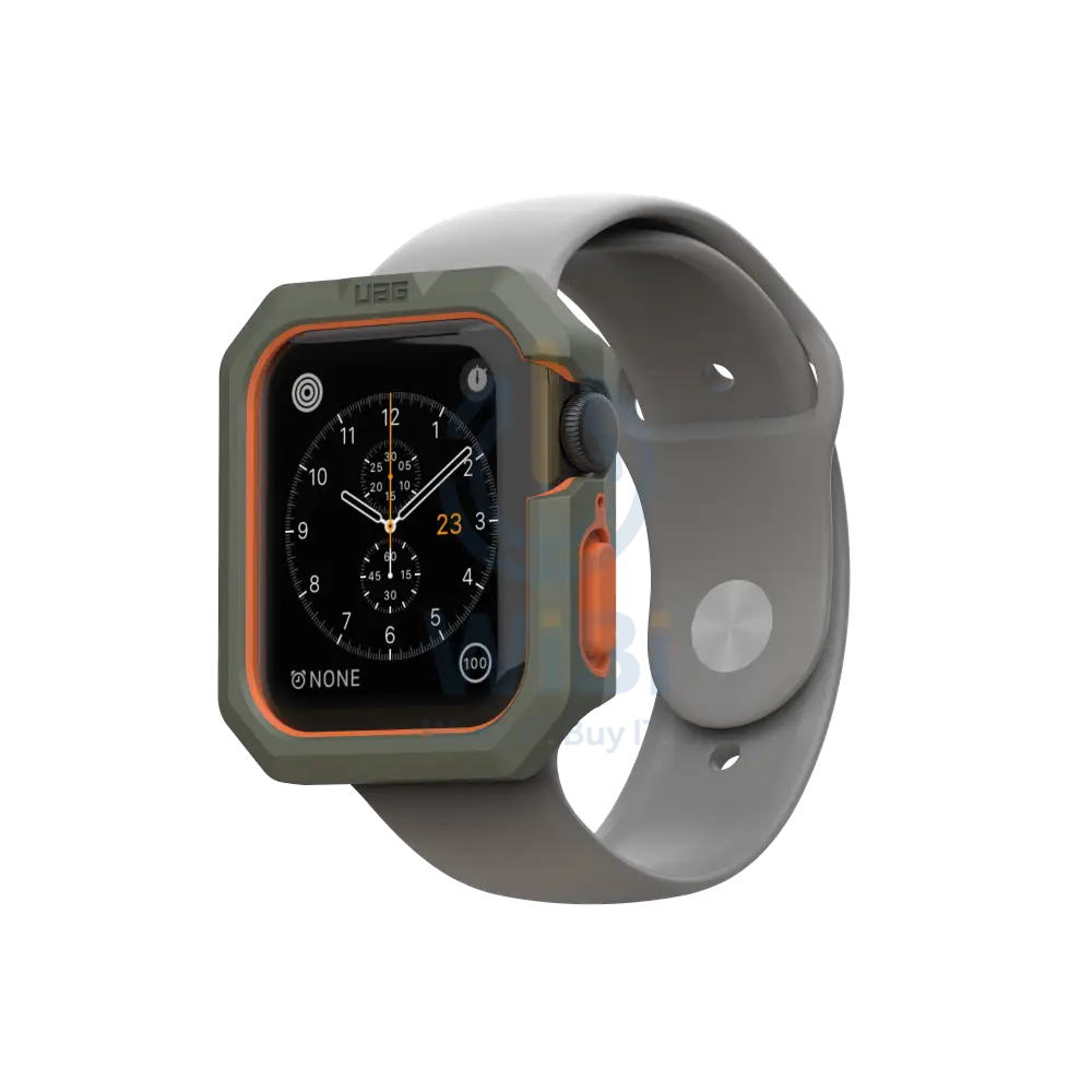UAG Apple Watch 44mm Series 4/5/6/SE/SE2 Civilian Case - Mallard/Silver Accessories > Smart Watches > Offer Zone