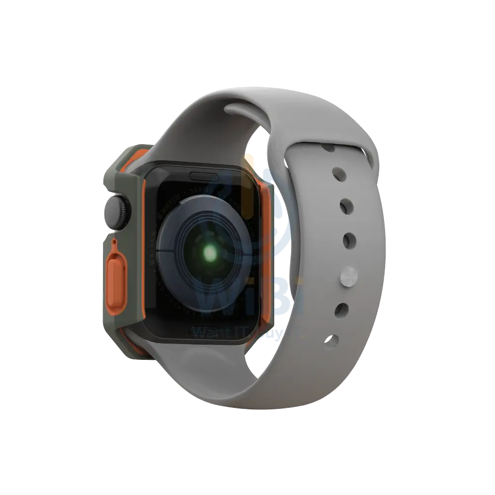 UAG Apple Watch 44mm Series 4/5/6/SE/SE2 Civilian Case - Olive/Orange Accessories > Smart Watches > Offer Zone
