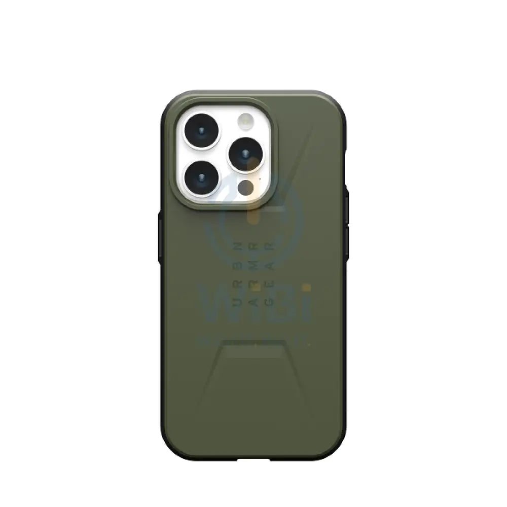UAG Civilian Magsafe Case - Apple iPhone 15 Pro / Olive Drab Accessories > Mobiles & Tablets > Mobiles > Covers & Cases