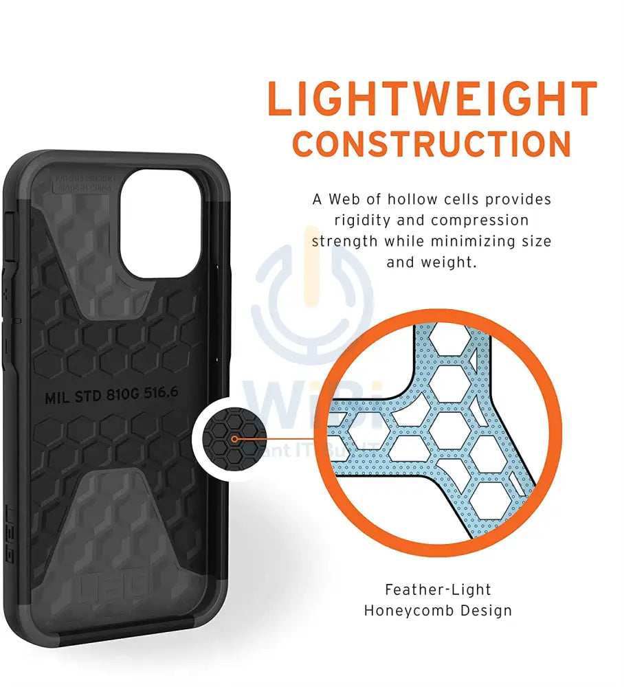 UAG iPhone 12 mini Civilian Case - Mallard Accessories > Mobiles & Tablets > Mobiles > Screen Protectors & Covers