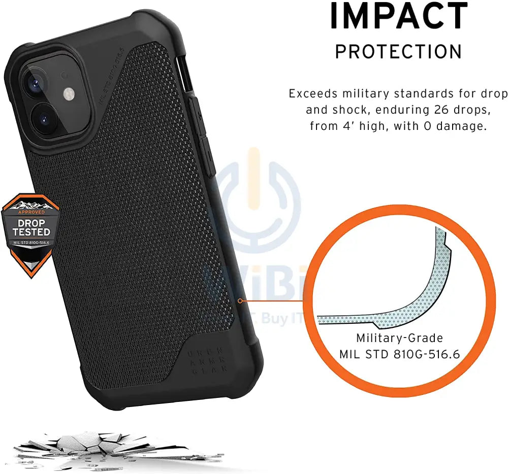 UAG iPhone 12 mini Metropolis LT FIBR ARMR Case - Kevlar Accessories > Mobiles & Tablets > Mobiles > Screen Protectors