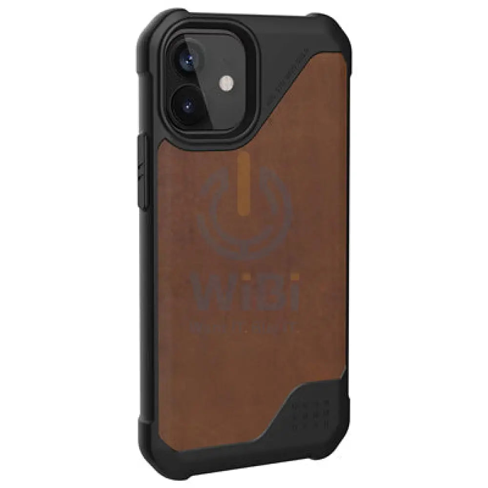 UAG iPhone 12 mini Metropolis LT LTHR ARMR Case - Brown Leather Accessories > Mobiles & Tablets > Mobiles > Screen