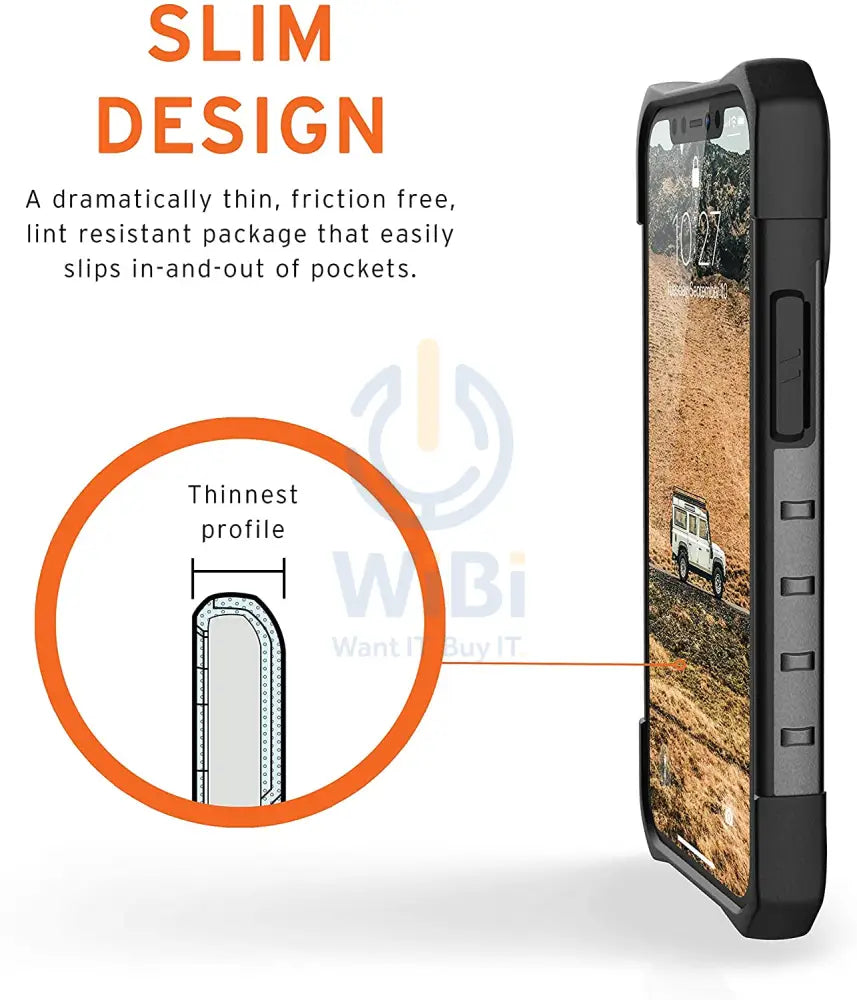 UAG iPhone 12 mini Pathfinder Case - Silver Accessories > Mobiles & Tablets > Mobiles > Screen Protectors & Covers