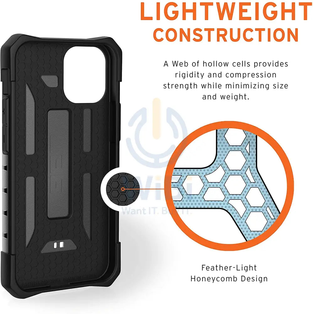 UAG iPhone 12 mini Pathfinder Case - Silver Accessories > Mobiles & Tablets > Mobiles > Screen Protectors & Covers
