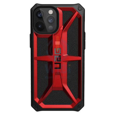 حافظة يو ايه جي ايفون برو ماكس مونراك حافظة Crimson اكسسوارات هواتف تابلت هواتف شاشة والأغطية