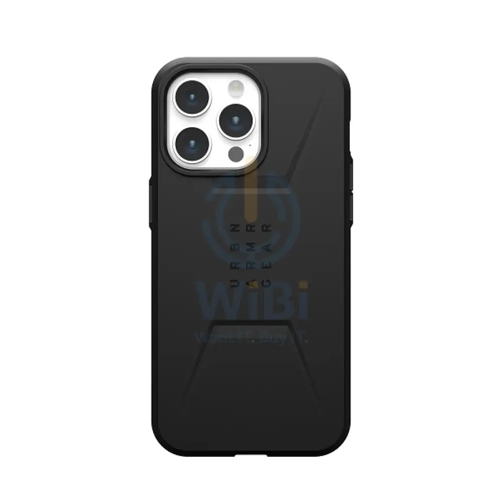 UAG iPhone 15 Pro Max Civilian Magsafe Case - black Accessories > Mobiles & Tablets > Mobiles > Screen Protectors &