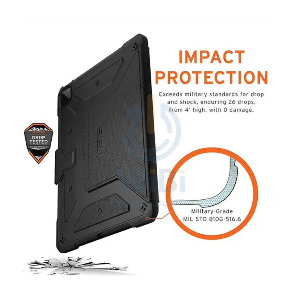 UAG Metropolis Case With Kick-Stand - iPad Pro 12.9’’ 5th Gen / Black Accessories > Mobiles & Tablets > Offer Zone