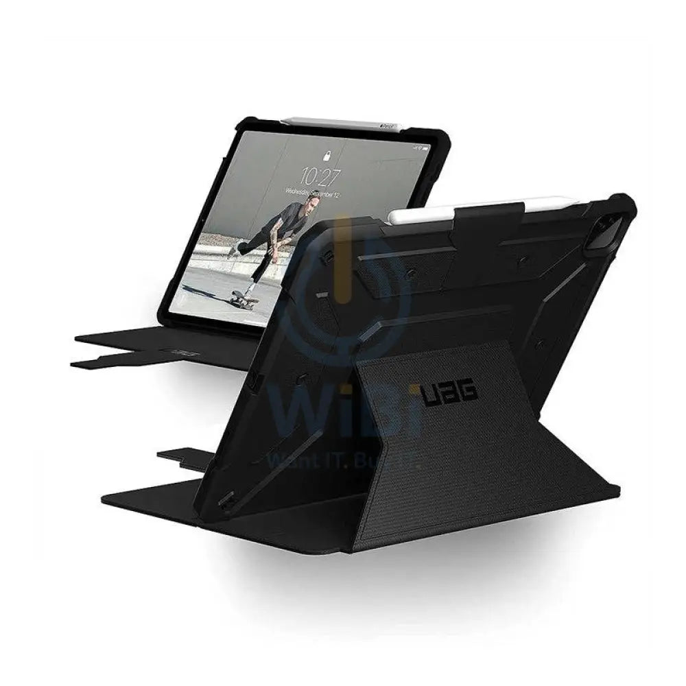 UAG Metropolis Case With Kick-Stand - iPad Pro 12.9’’ 5th Gen / Black Accessories > Mobiles & Tablets > Offer Zone