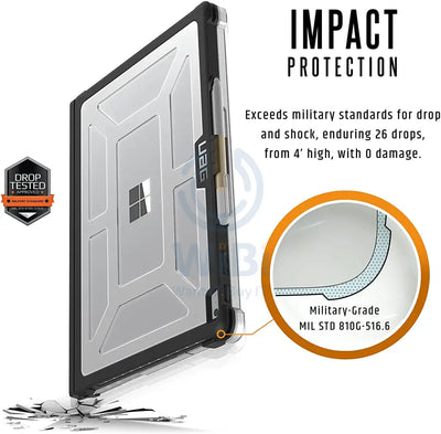 UAG Microsoft Surface Book 1/2/3 13.5’’ Plasma Case - Ice Accessories > Other Laptop Accessories