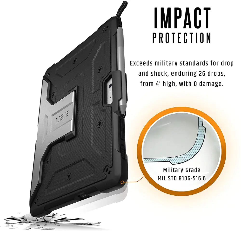 UAG Microsoft Surface Go 1/2/3 Metropolis Case - Black Accessories > Other Laptop Accessories