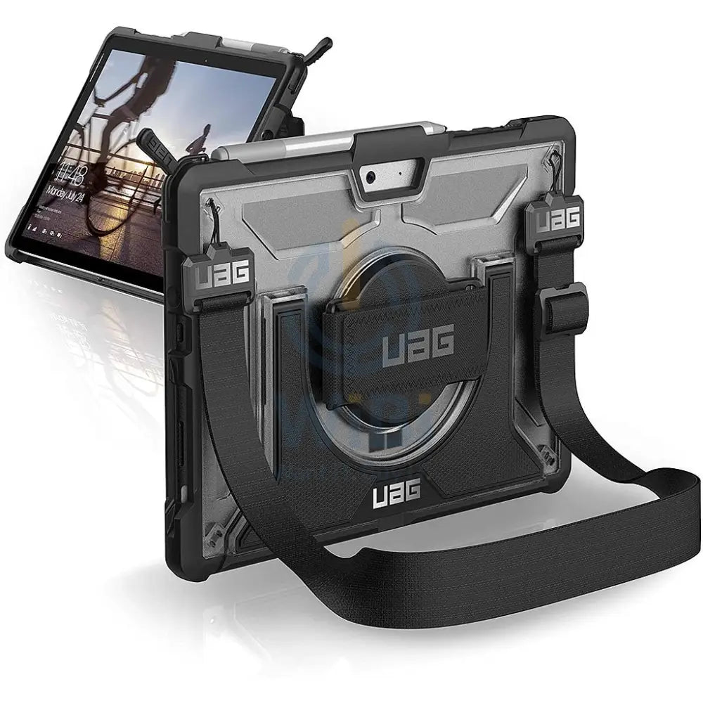 UAG Microsoft Surface Go 1/2/3 Plasma Case with Grip and Shoulder Strap - Ice Accessories > Mobiles & Tablets > Tablets