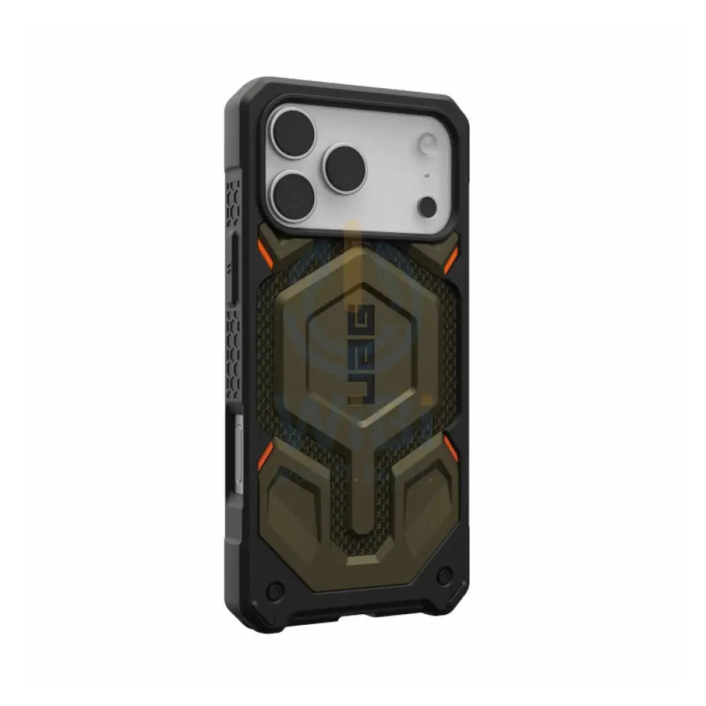 UAG Monarch Pro Kevlar Magsafe Case For Apple iPhone 17 Pro Max - Kevlar Element Green Accessories > Mobiles & Tablets