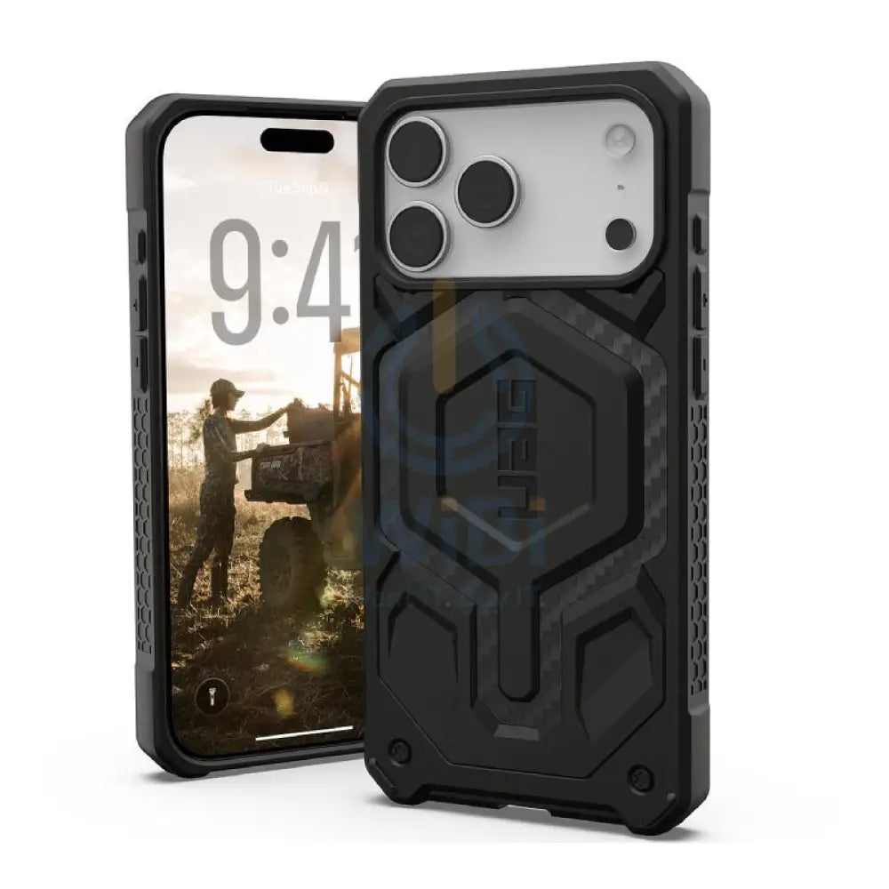 UAG Monarch Pro Magsafe Case For Apple iPhone 17 Pro - Carbon Fiber Accessories > Mobiles & Tablets > Mobiles > Covers