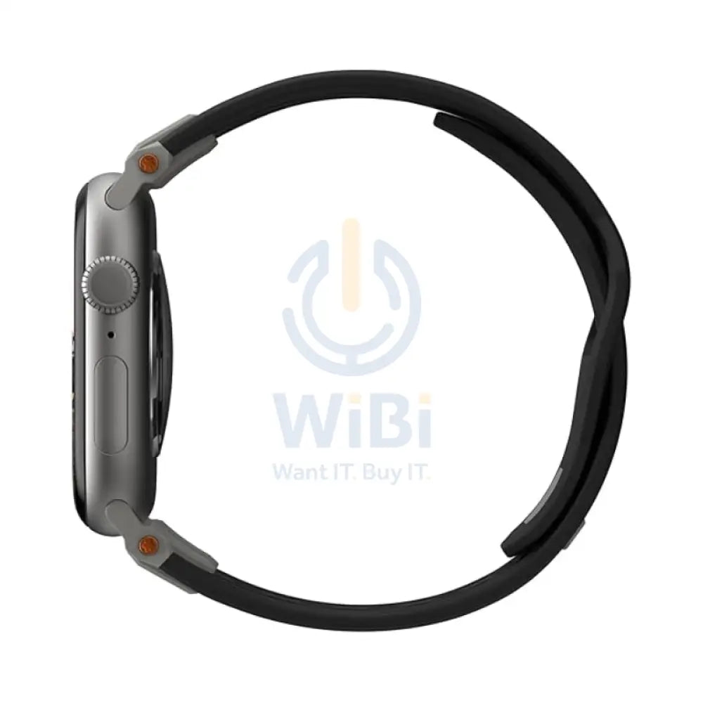 UAG Monarch Strap for Apple Watch 49/45/44/42mm - Black/Titanium Accessories > Smart Watches > Straps