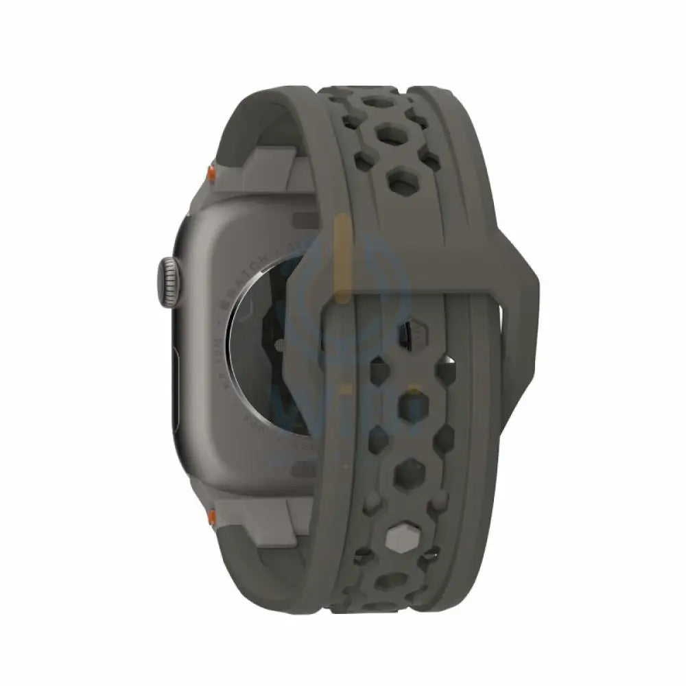UAG Monarch Strap for Apple Watch 49/45/44/42mm - Olive/Titanium Accessories > Smart Watches > Straps