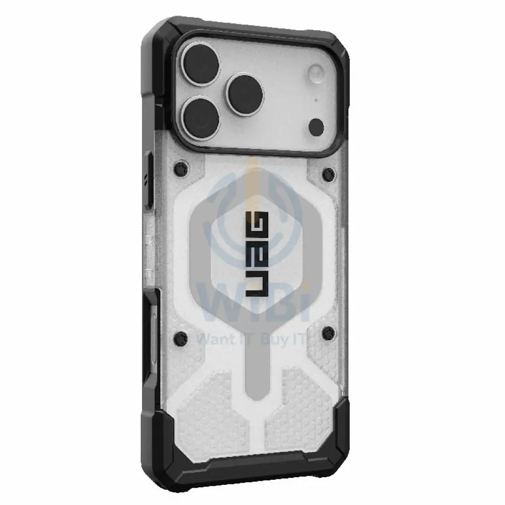 UAG Pathfinder Clear MagSafe Case For Apple iPhone 17 Pro Max - Ice/Silver Accessories > Mobiles & Tablets > Mobiles >