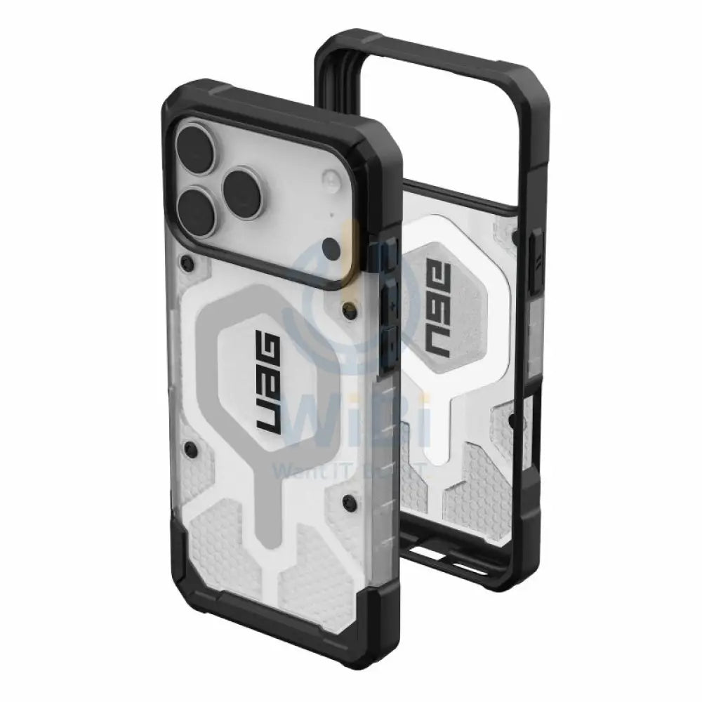 UAG Pathfinder Clear MagSafe Case For Apple iPhone 17 Pro Max - Ice/Silver Accessories > Mobiles & Tablets > Mobiles >
