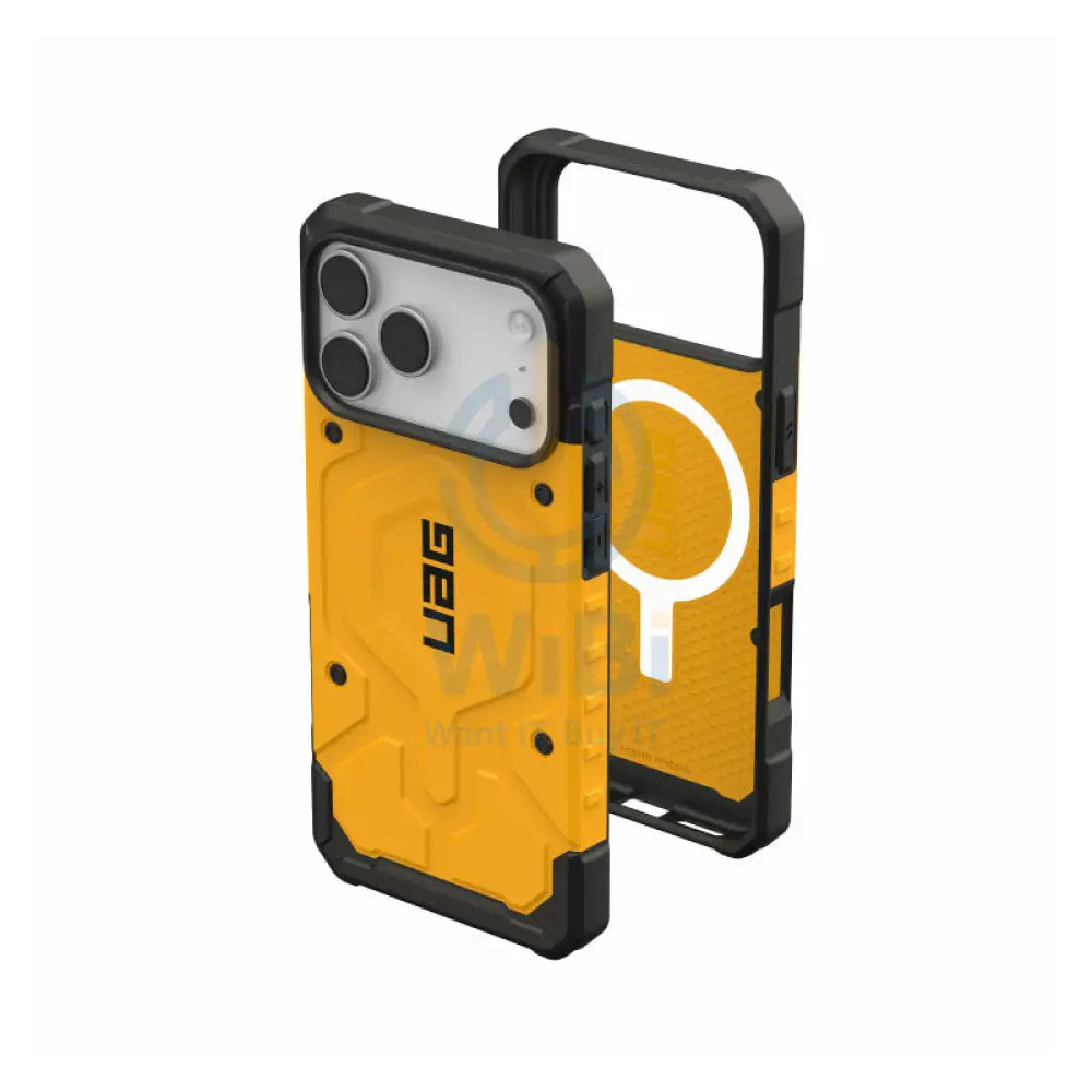 UAG Pathfinder MagSafe Case For Apple iPhone 17 Pro - Heritage Yellow Accessories > Mobiles & Tablets > Mobiles >