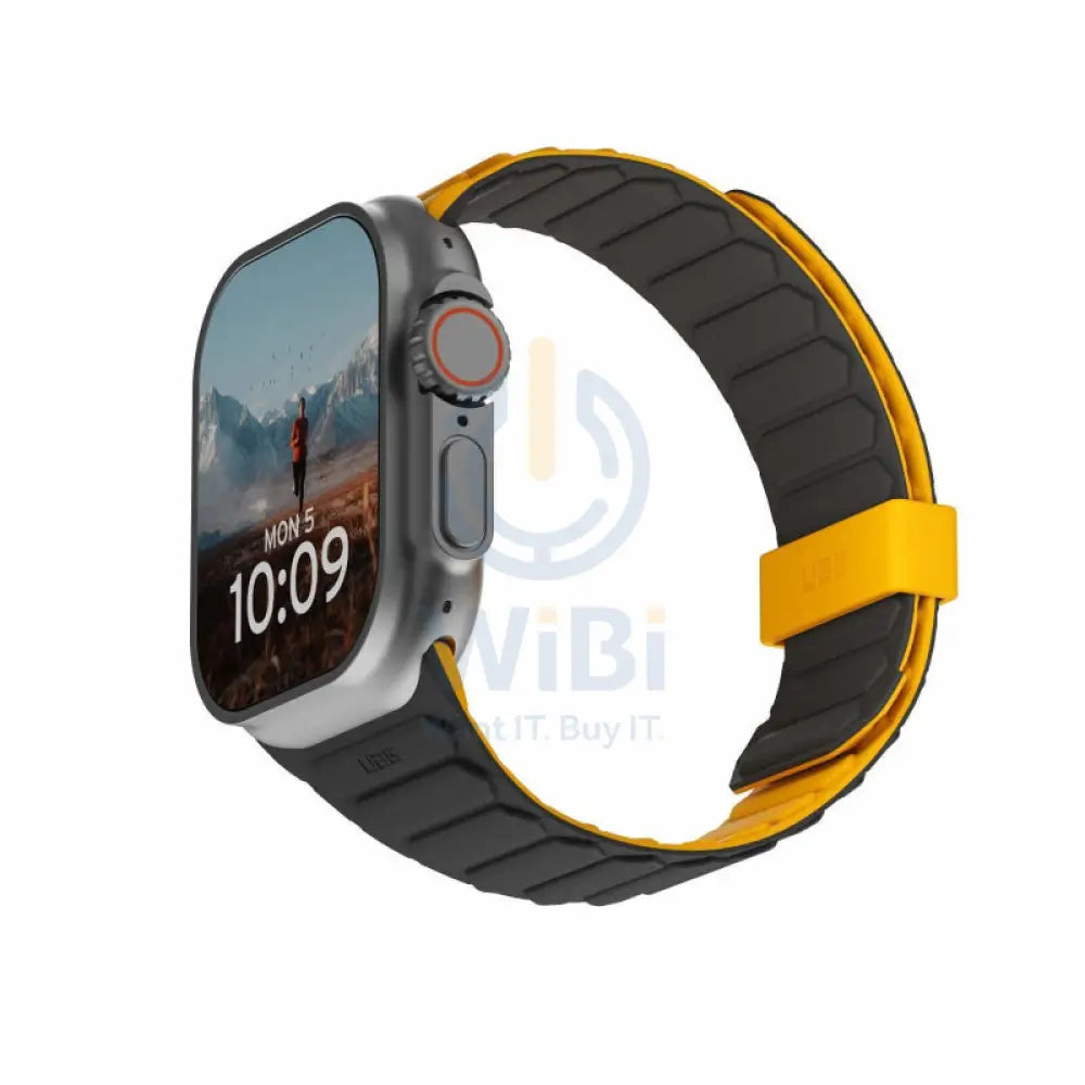 UAG Pathfinder Strap for Apple Watch 49/45/44/42mm - Black/Yellow Accessories > Smart Watches > Straps